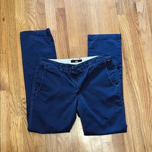 Vans chinos size 30, navy blue skate pants